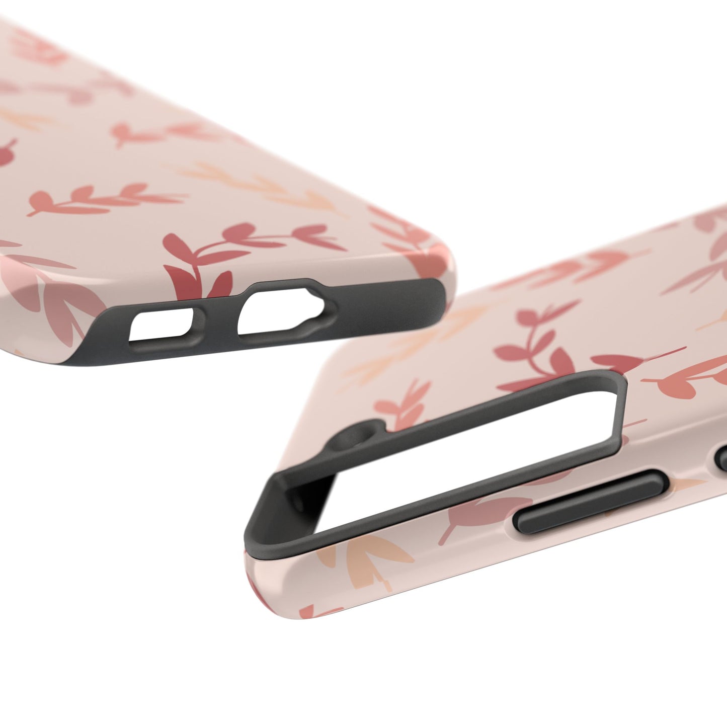Floral Pattern light Pink Mobile Case