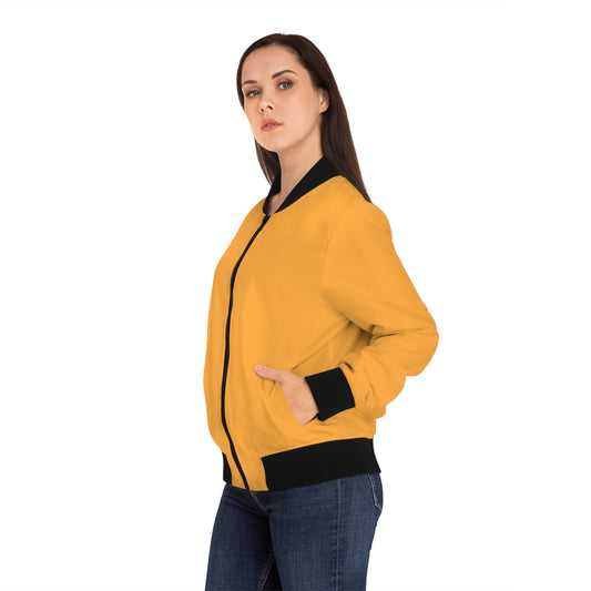 Women’s Vibrant Bomber Jacket – Trendy Casual Outerwear
