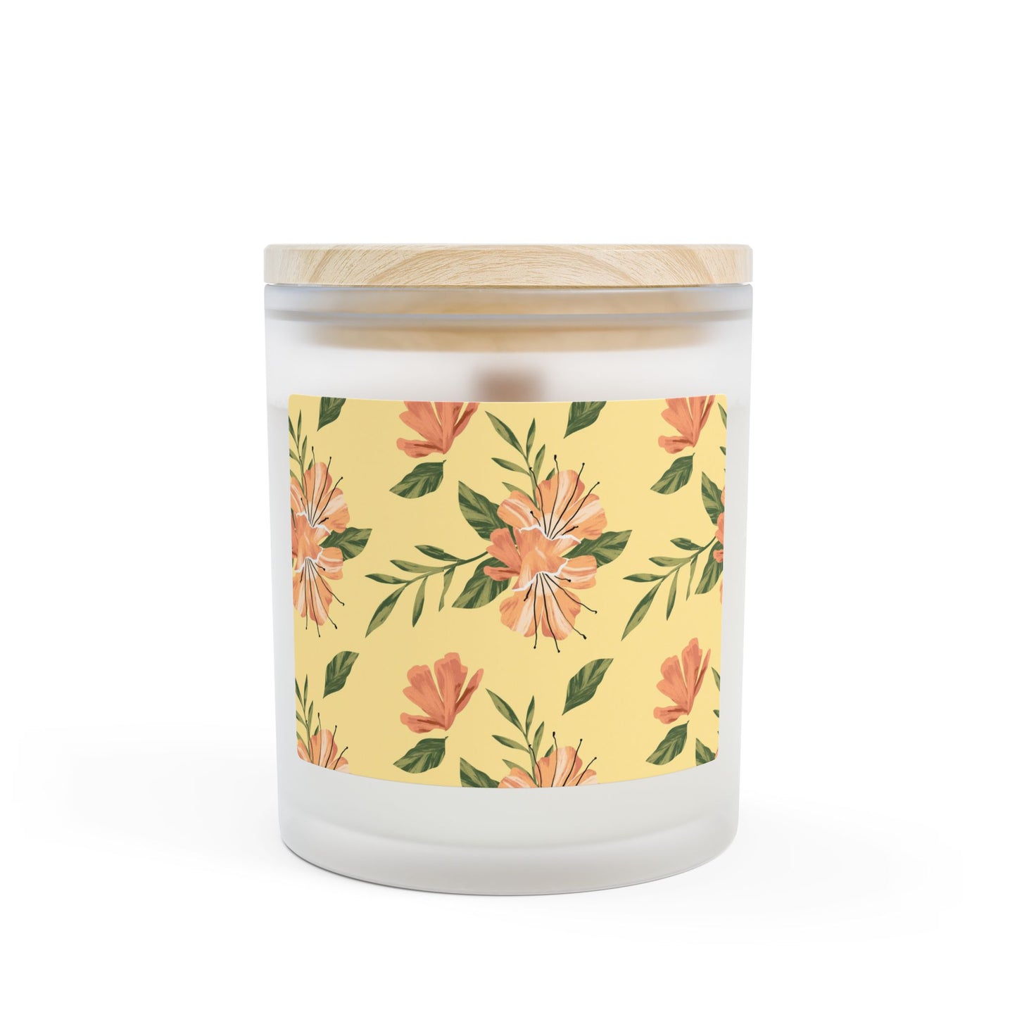 Frosted Glass Candle, 11oz