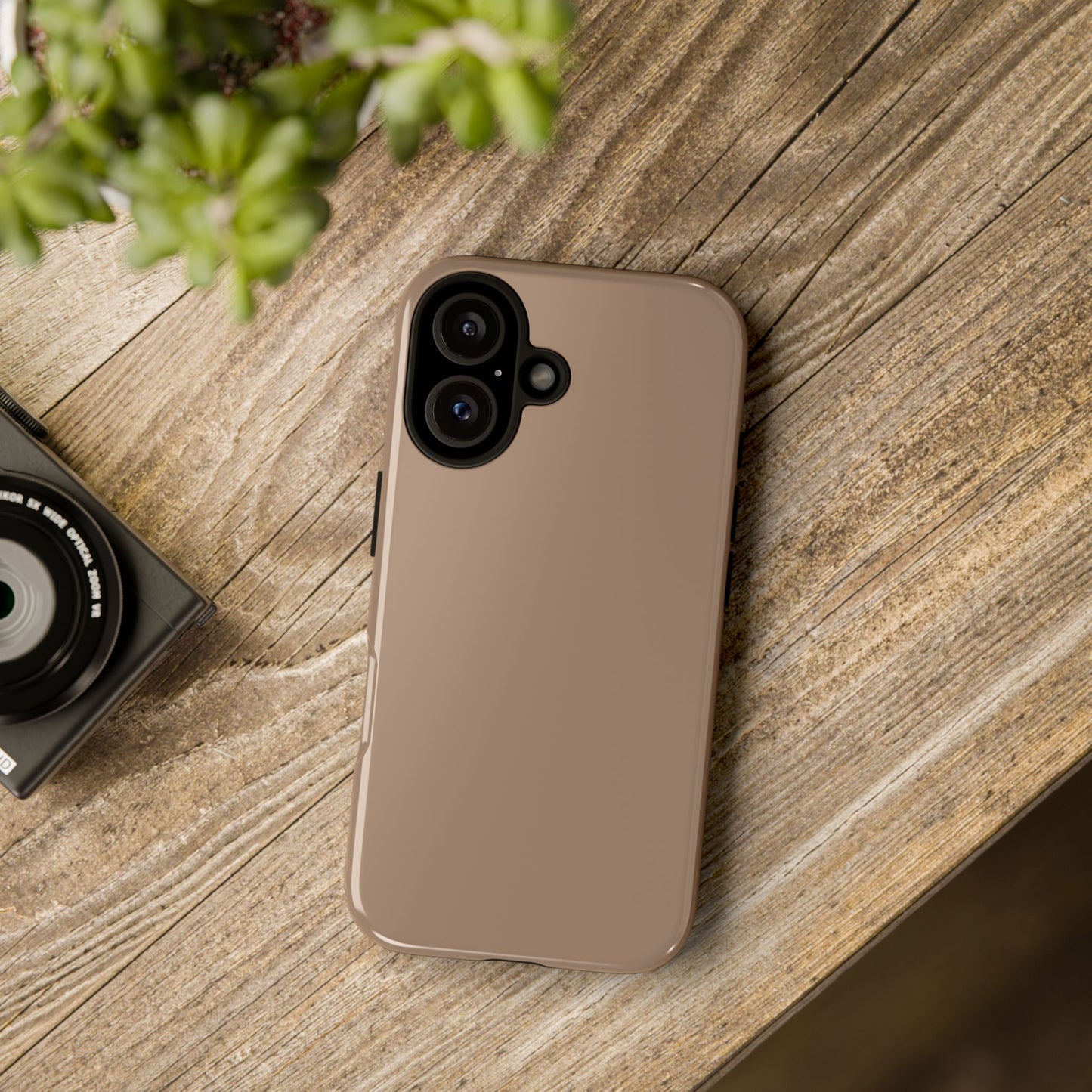Beige Tough Phone Case