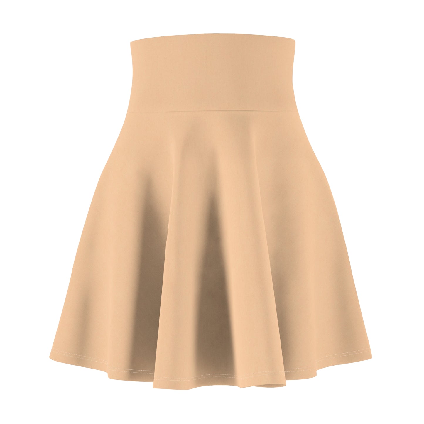 Women Skater Beige Skirt