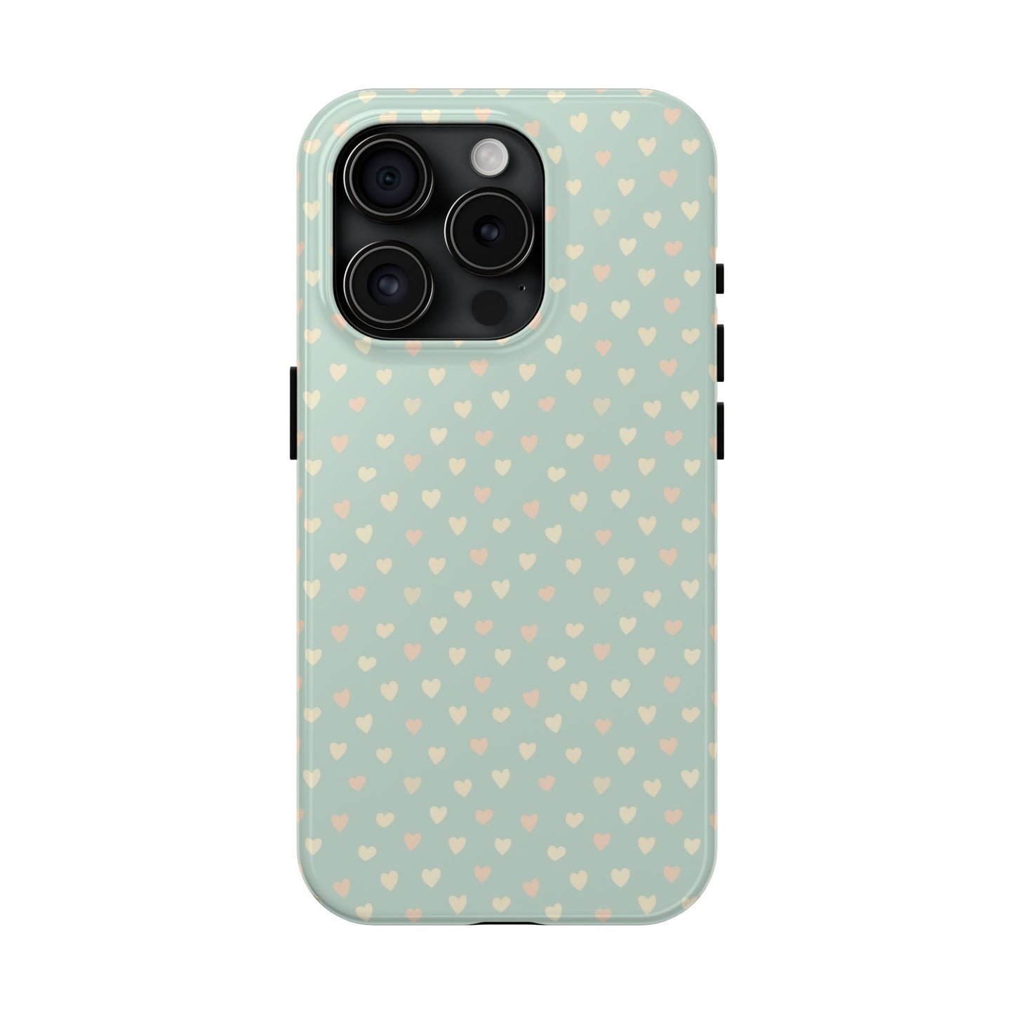 Phone Case With Heart Pattern