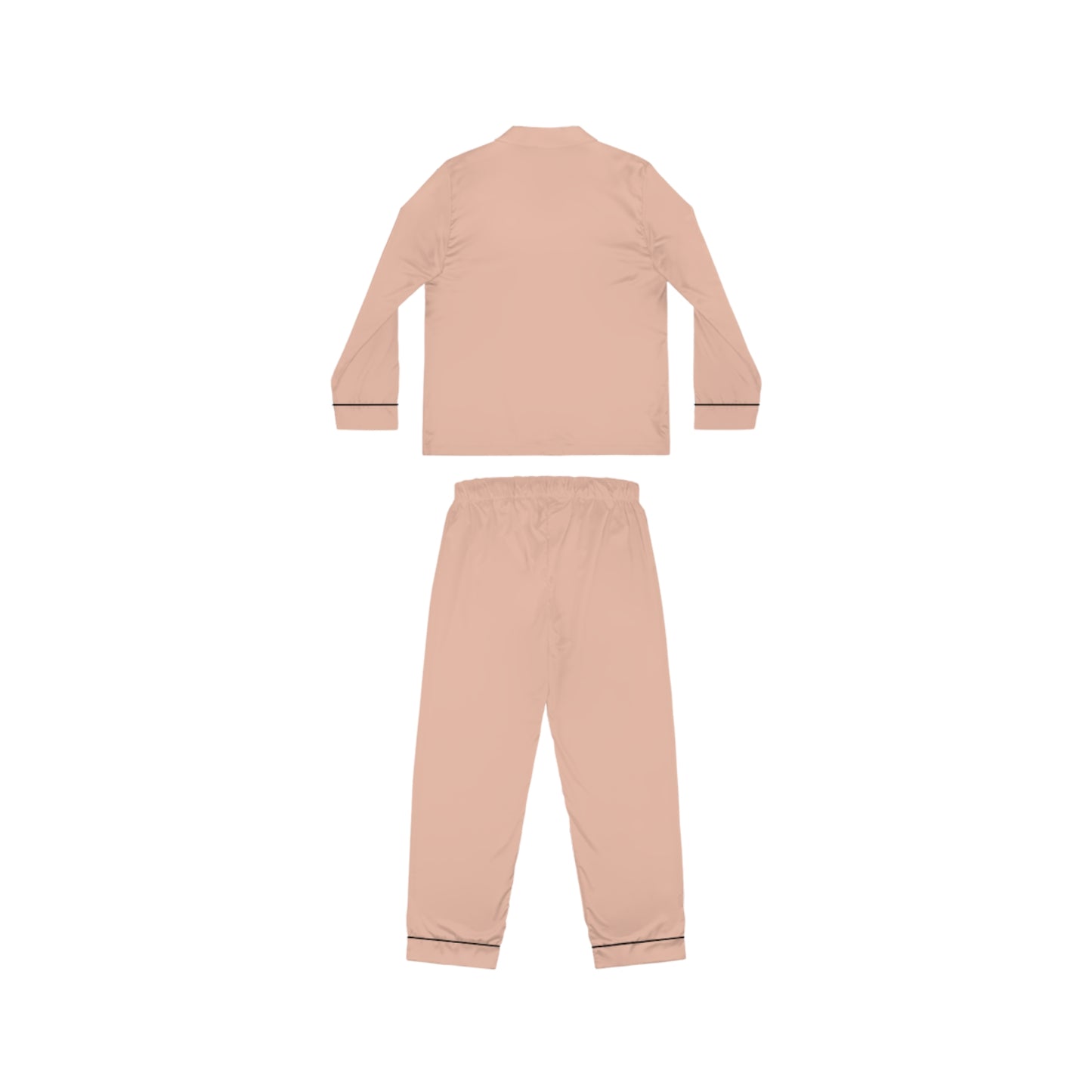 Beige Women’s Satin Pajama Set for Cozy Nightwear