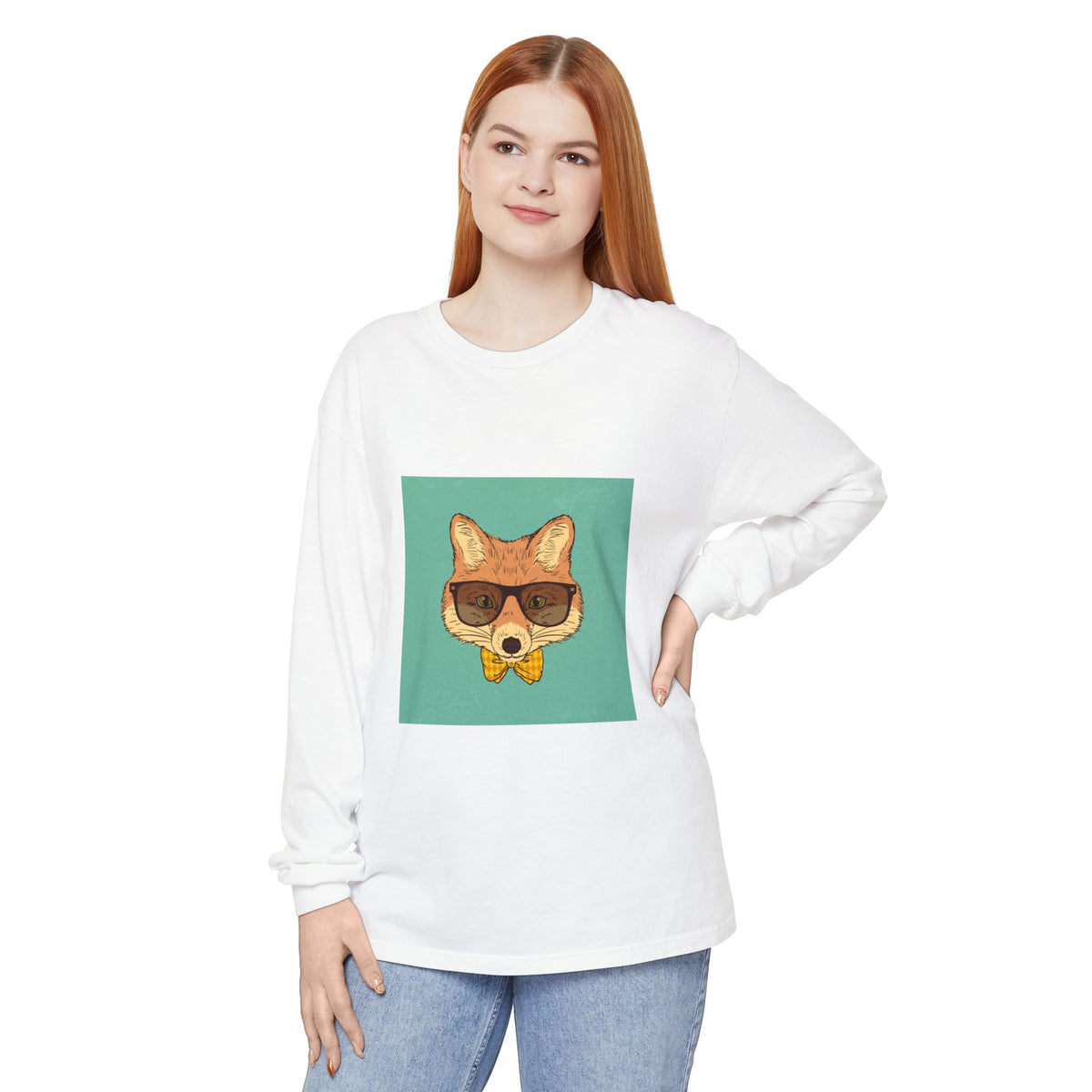 Unisex Garment-dyed Long Sleeve T-Shirt