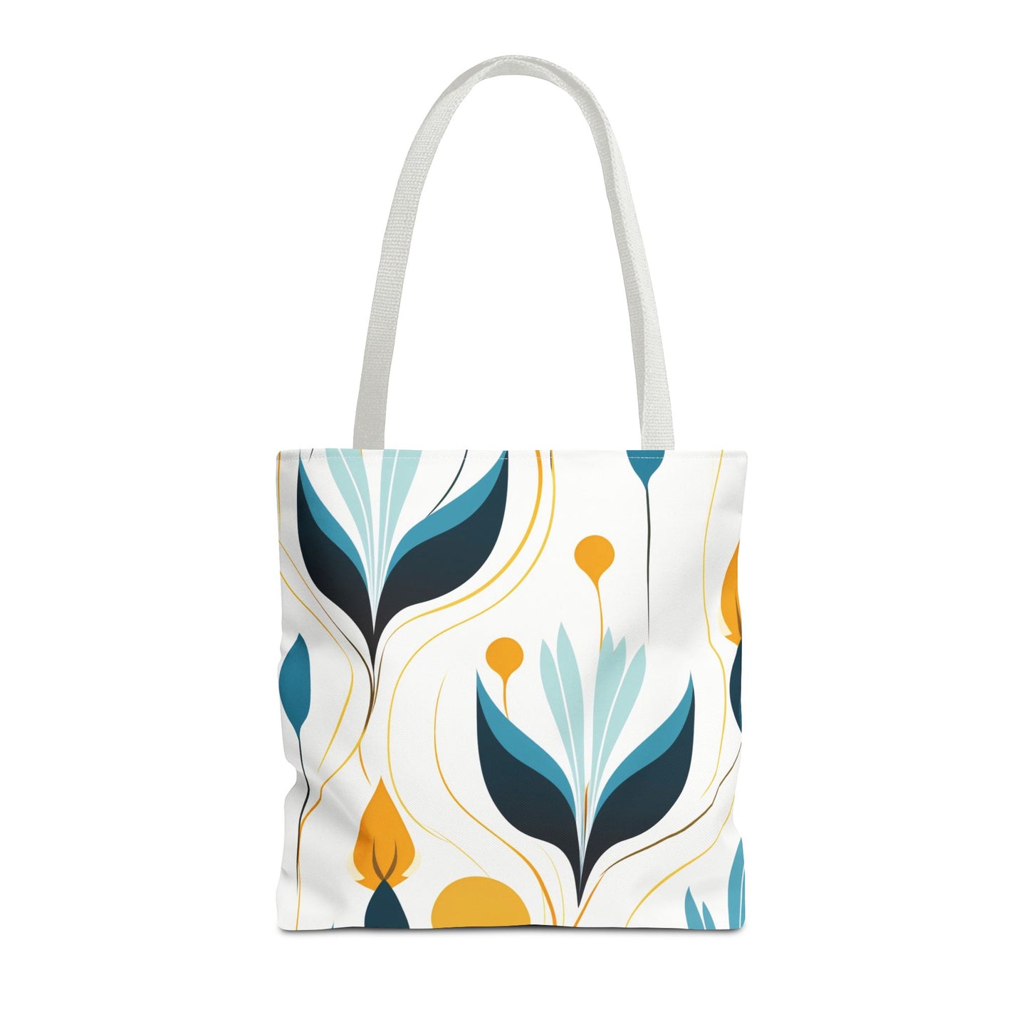 Contemporary Botanical Design Tote Bag