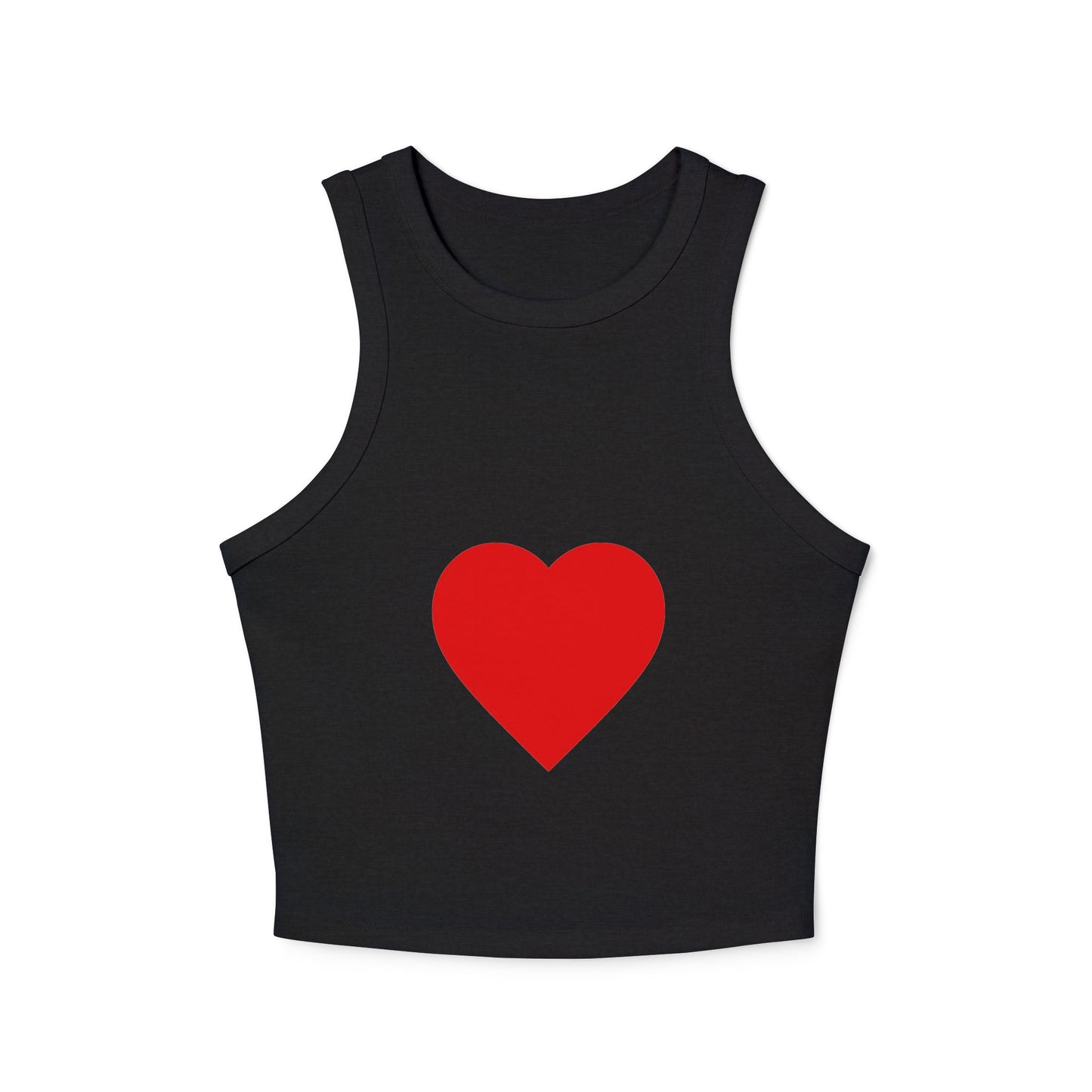 Chic Women's Racer Tank Top, Summer Fashion, Crop Top, Sportswear, Trendy Activewear, Versatile Layering Piece
