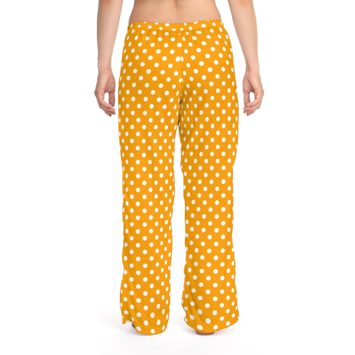 Cozy Polka Dot Women's Pajama Pants, Relaxed Fit Lounge Wear, Sleepy Days, Gifts for Her, Home Comfort Clothing