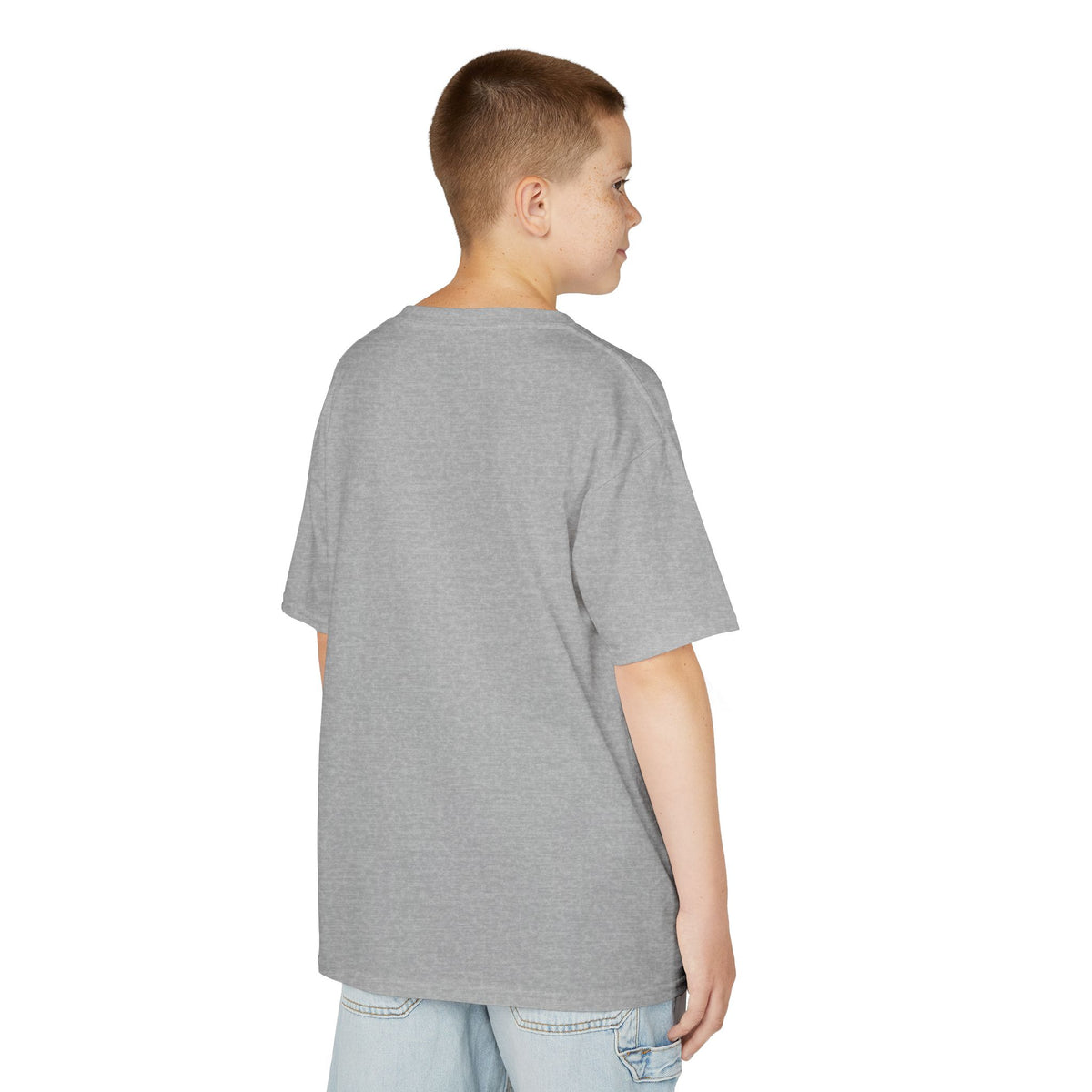 Sleeping Sheep Print Kids Heavy Cotton T-Shirt