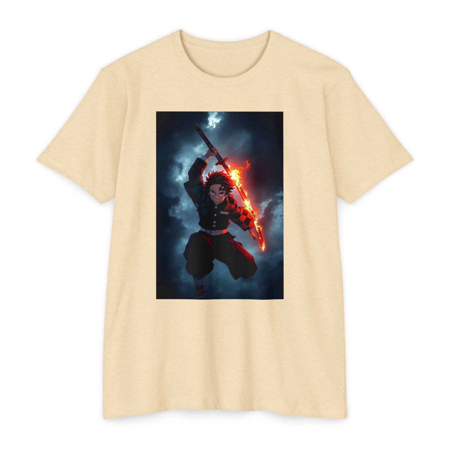 Kamado Tanjiro Men’s T-Shirt | Demon Slayer Anime Graphic Tee