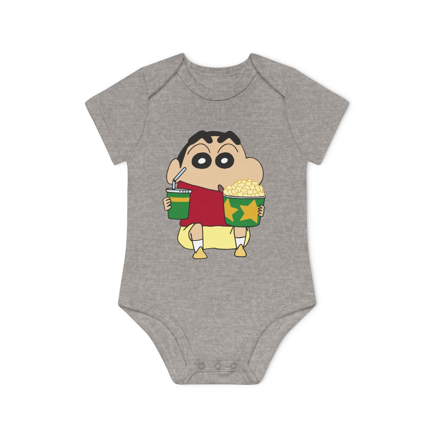 Baby Red Onesie Cartoon Character