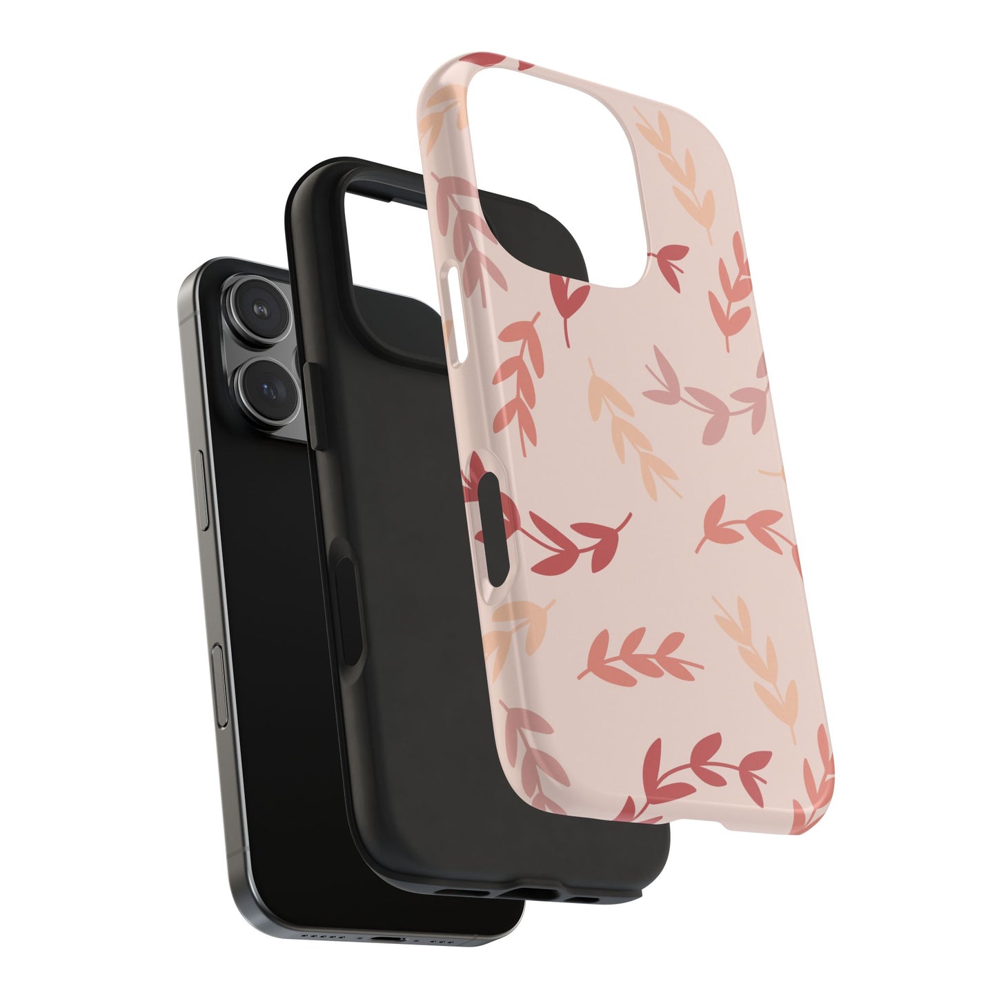 Floral Pattern light Pink Mobile Case
