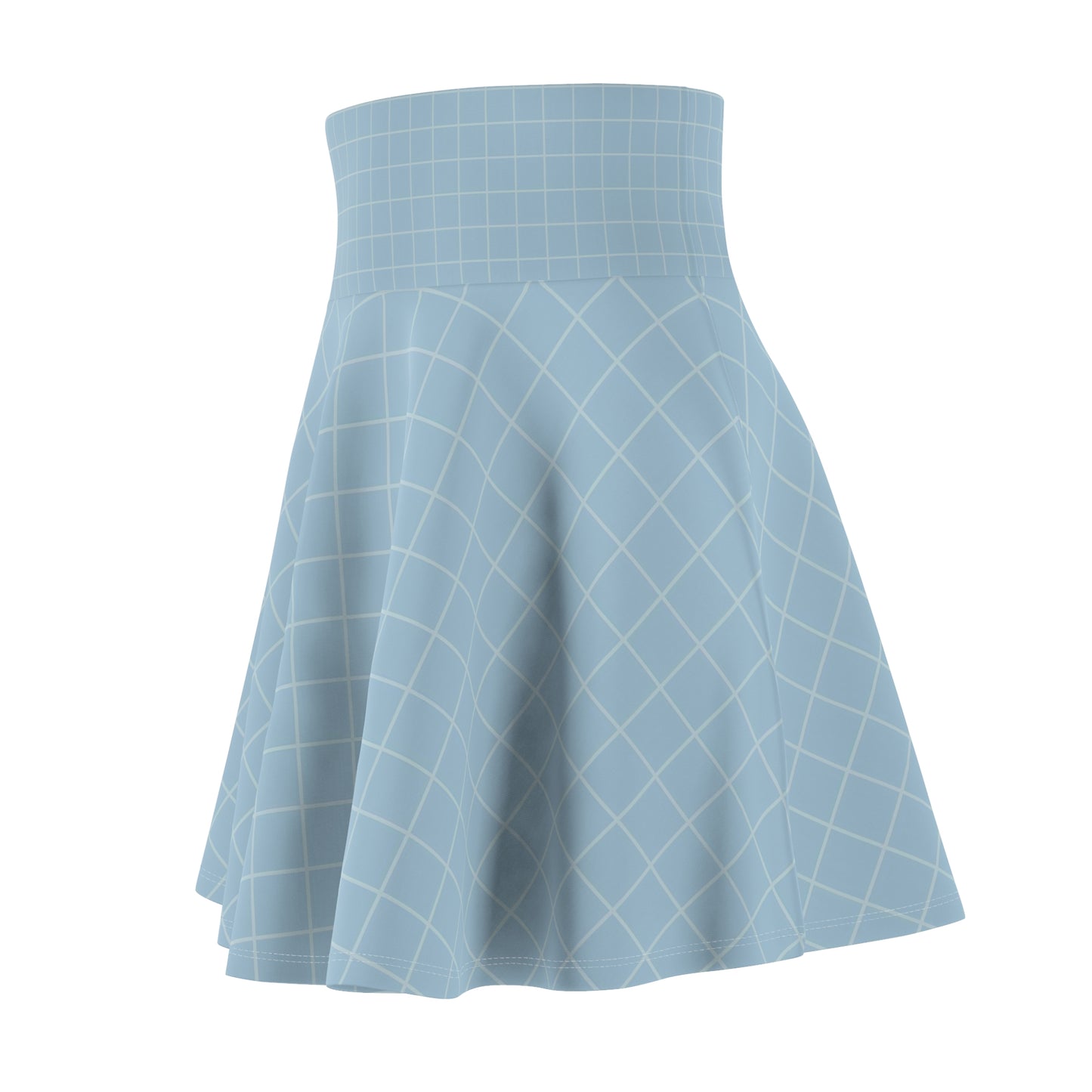 Women Skater Light blue Skirt