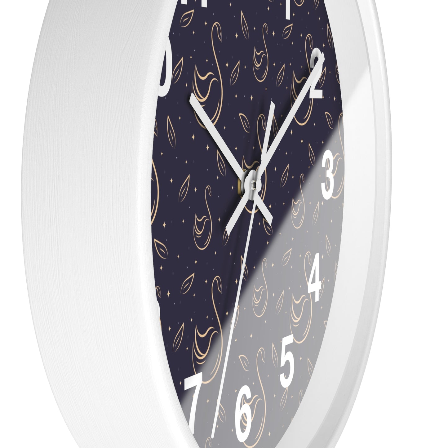 Wall clock with Decorative Design