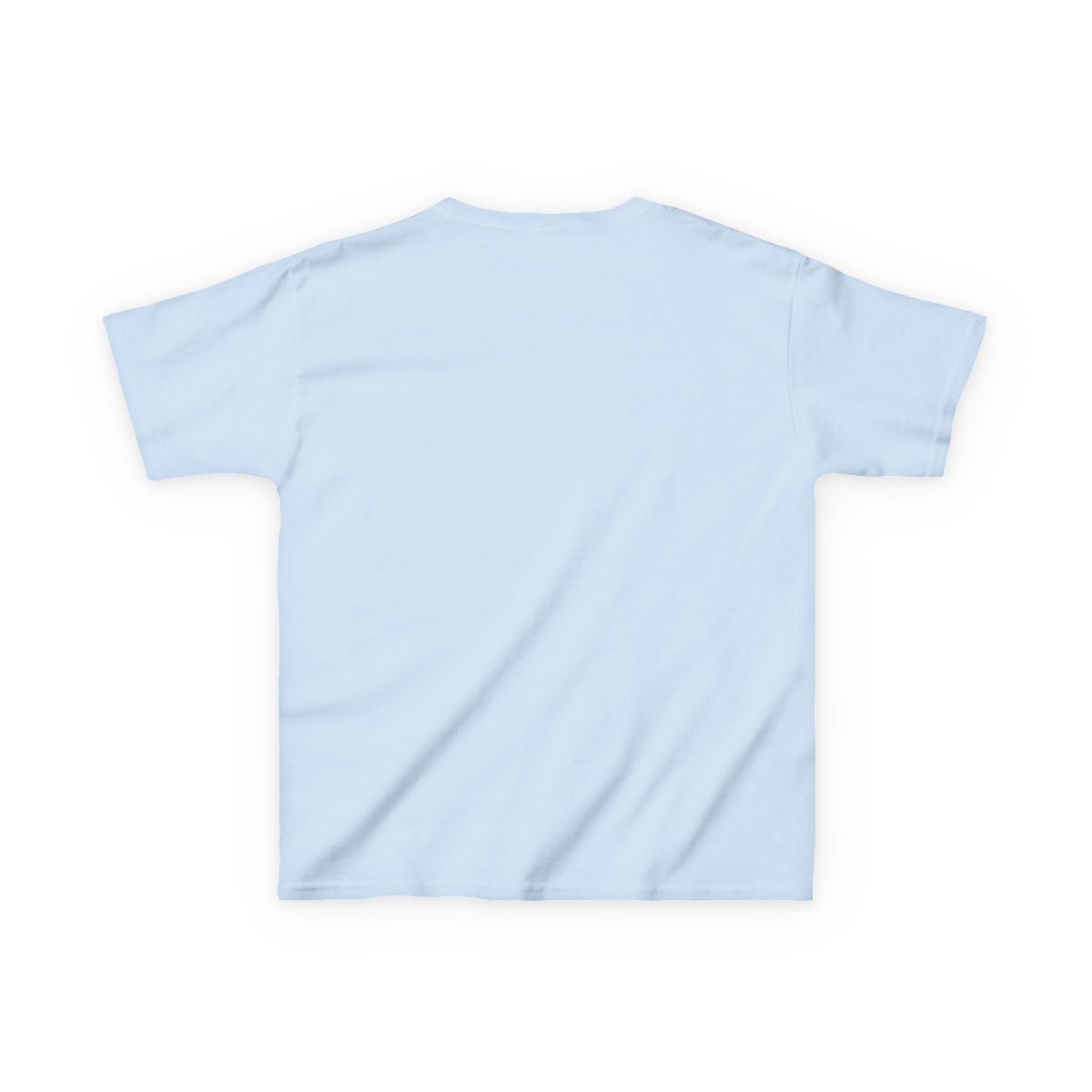Yellow Kids Heavy Cotton t-shirt with a Cartoon Character