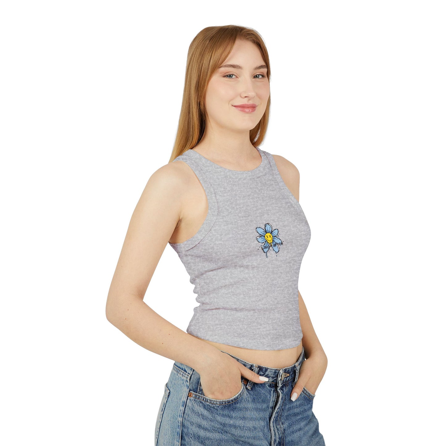 Women’s Racer Tank Top | Stylish Active & Casual T-shirt