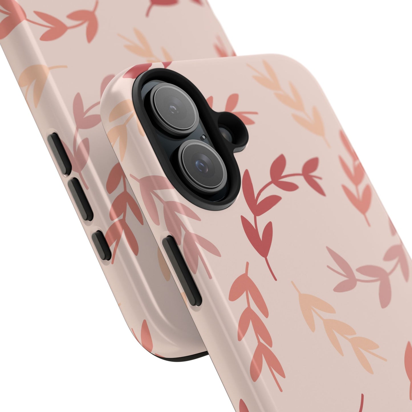 Floral Pattern light Pink Mobile Case