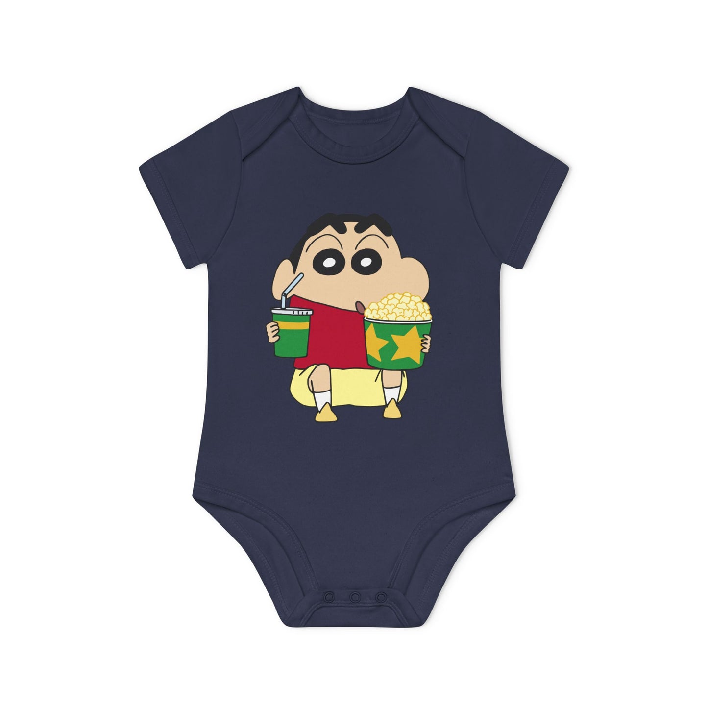 Baby Red Onesie Cartoon Character