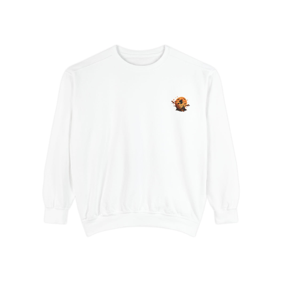 Halloween Vintage Pumpkin Ghosts and Skeletons Sweatshirt