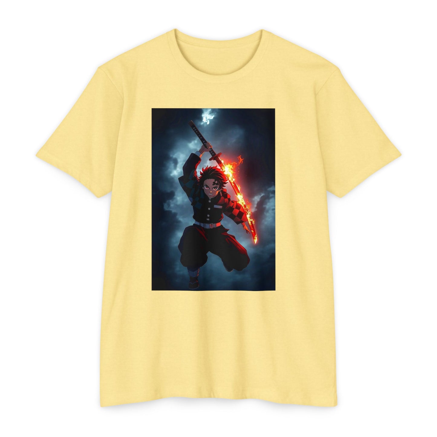 Kamado Tanjiro Men’s T-Shirt | Demon Slayer Anime Graphic Tee