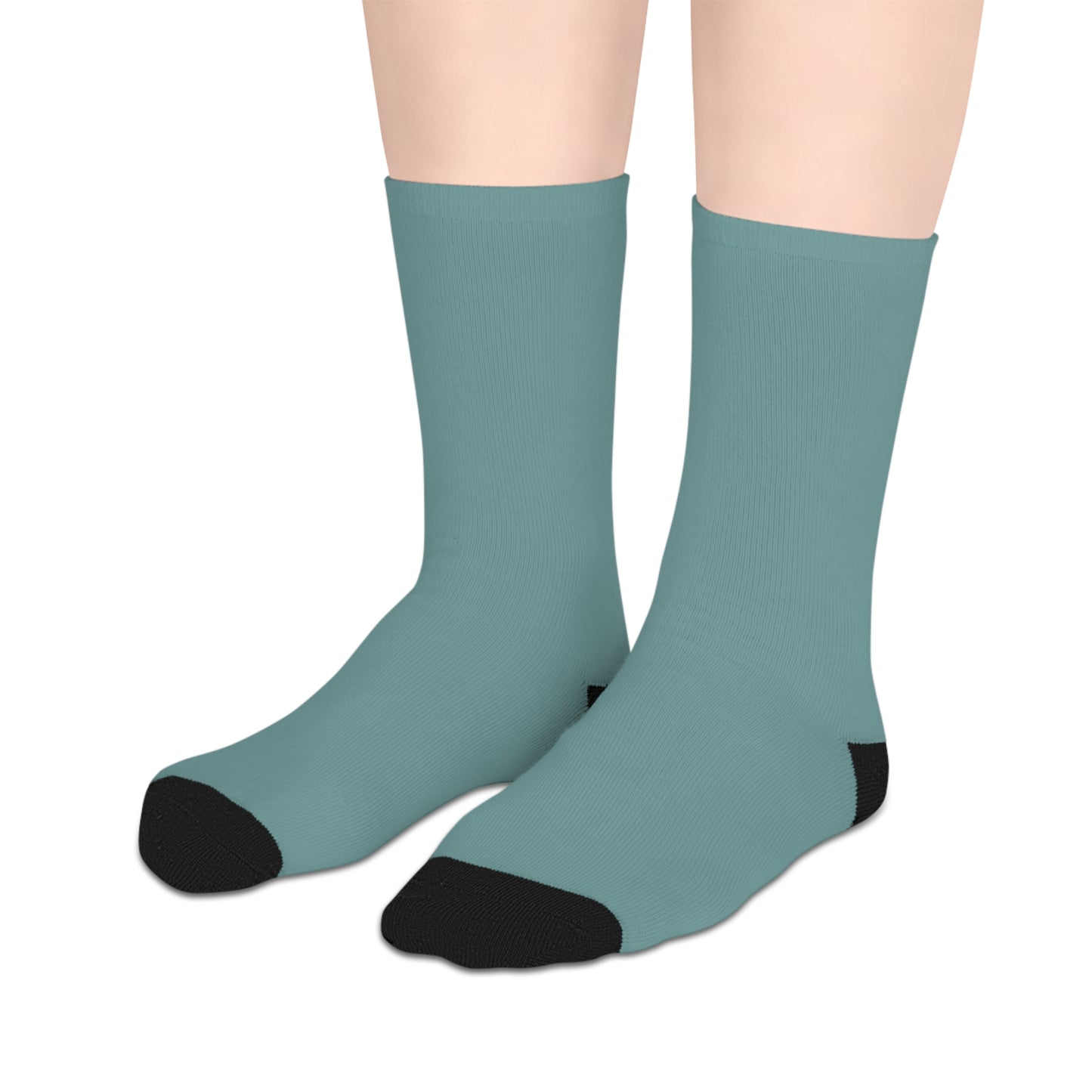 Teal Mid-length Socks