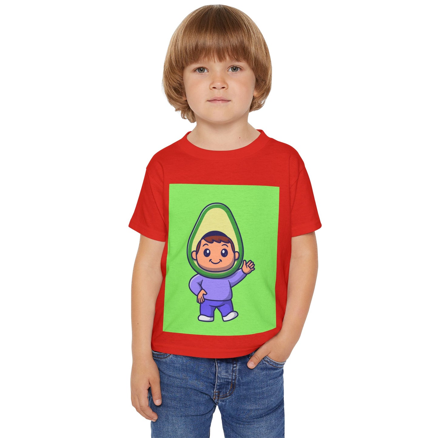 Heavy Cotton Toddler Print T-shirt