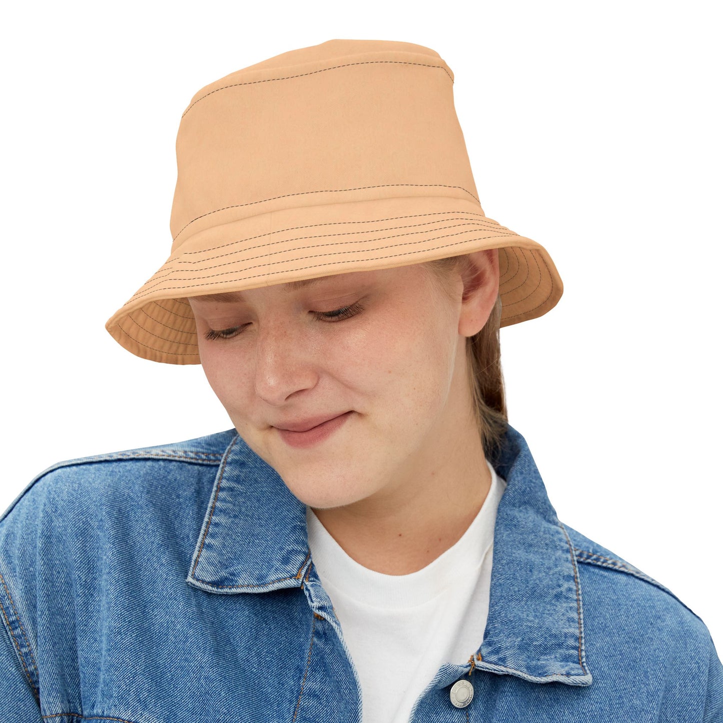 Beige Bucket Hat