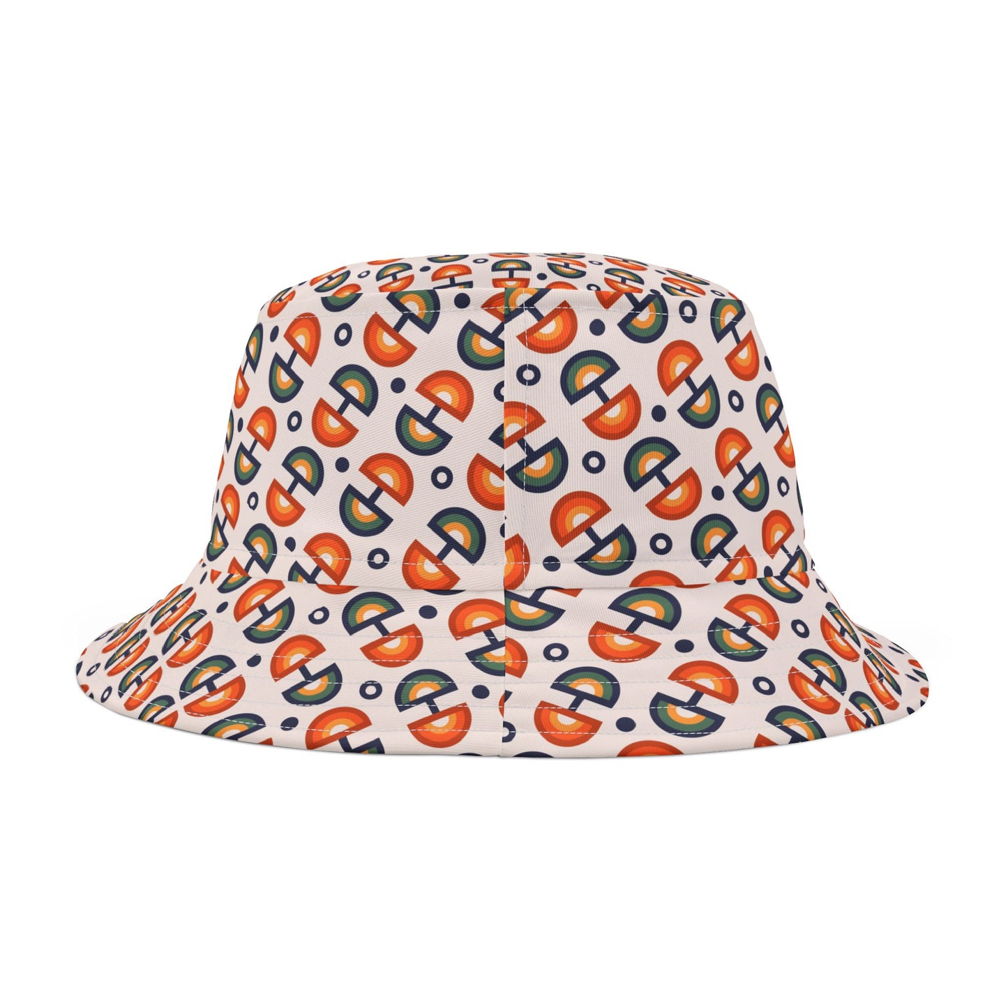 Trendy Multicolor Graphic Bucket Hat