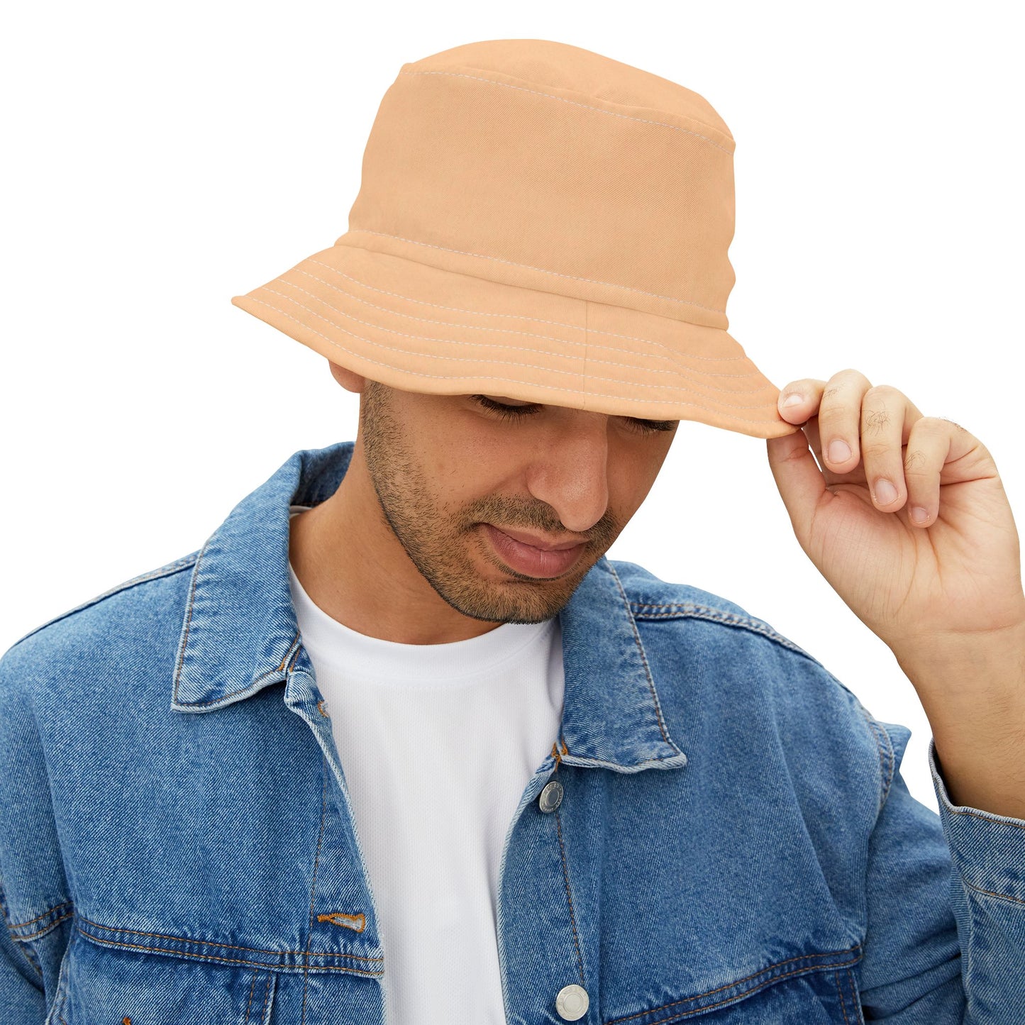 Beige Bucket Hat