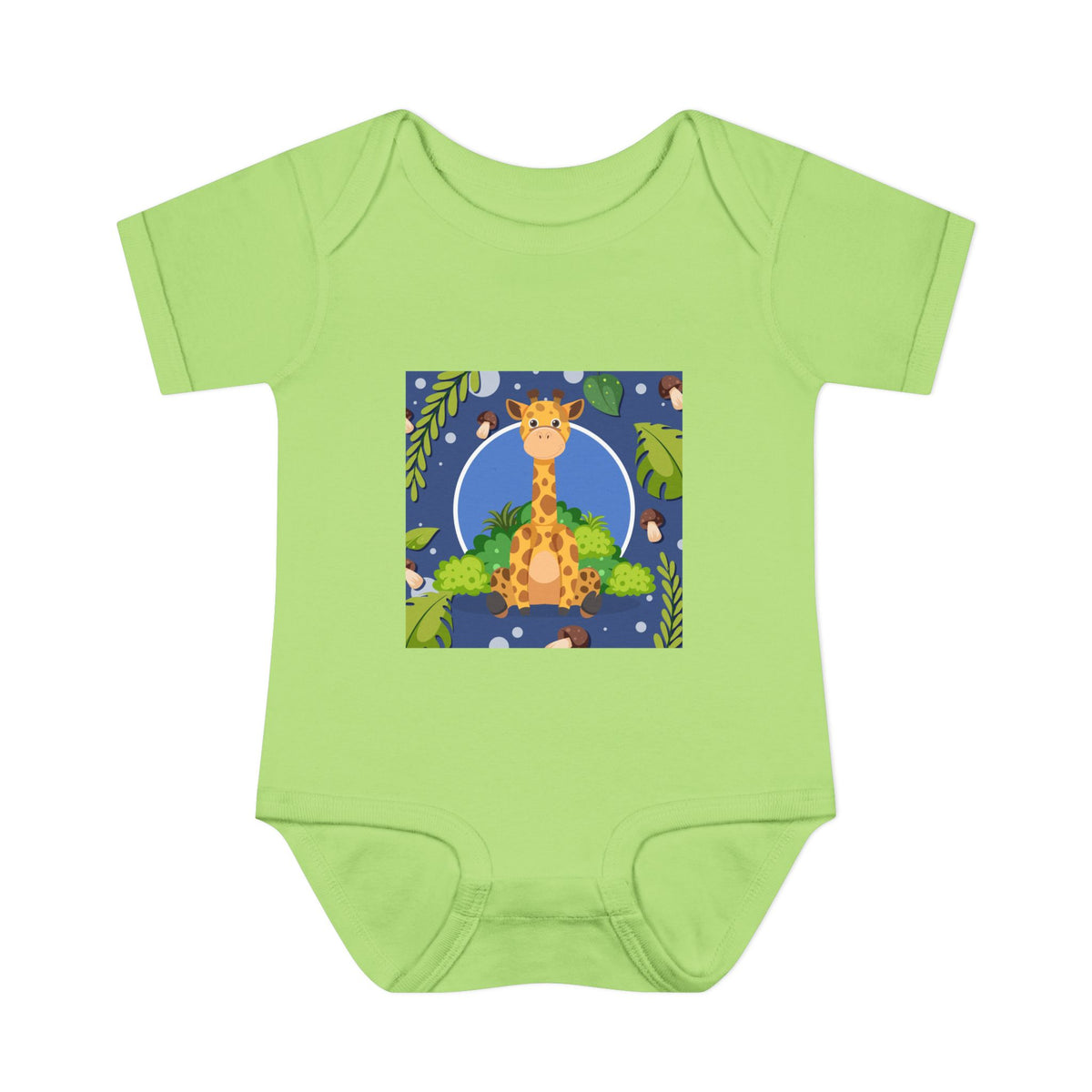 Adorable Giraffe Art Infant Romper
