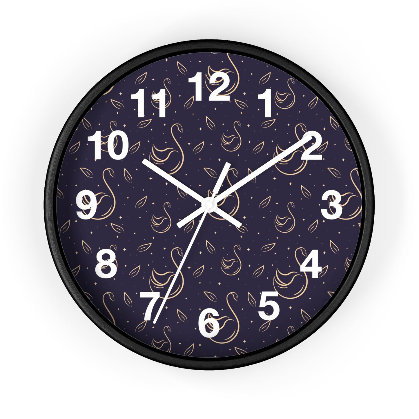 Wall clock with Decorative Design