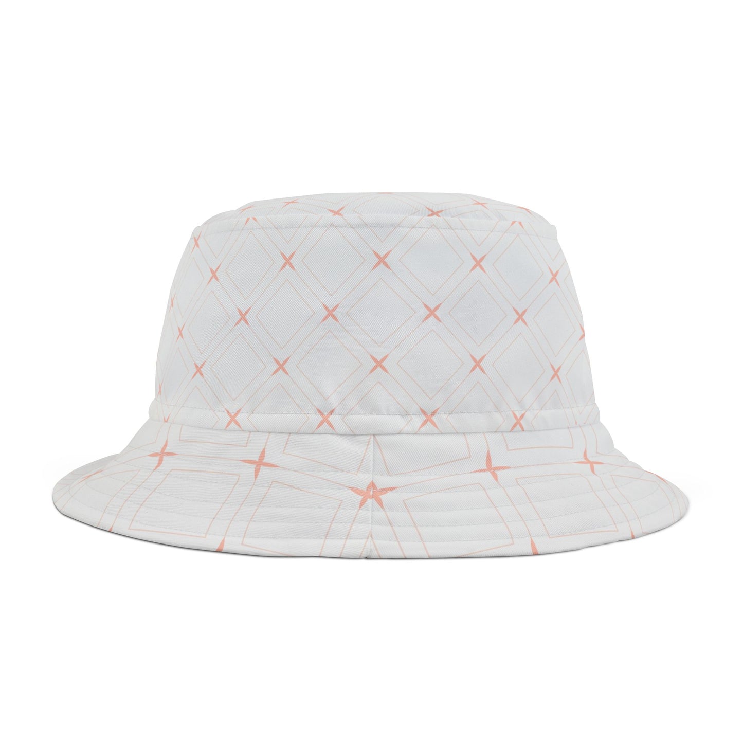 Bucket Hat With Star Pattern