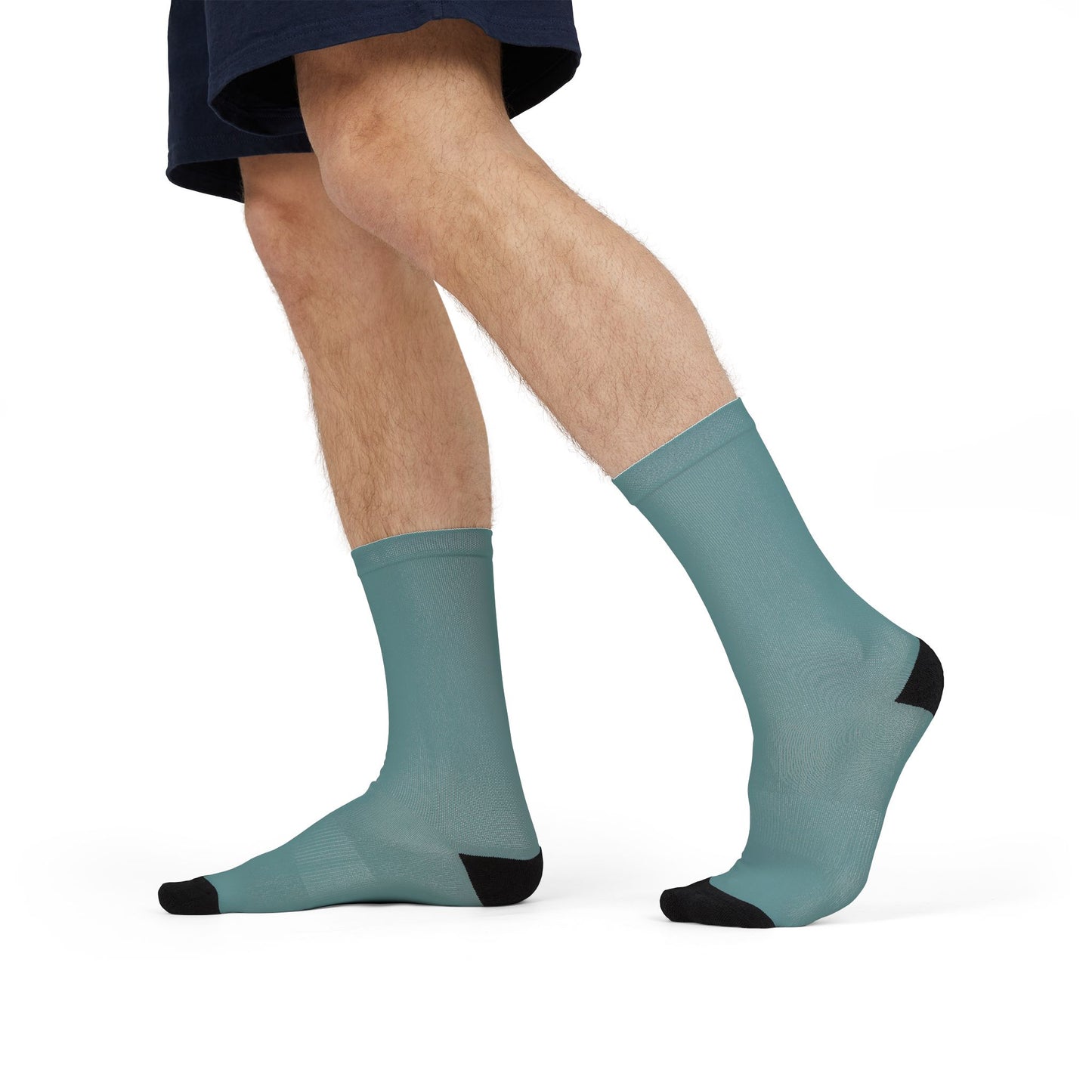 Pair Teal - Sublimation Socks, Large Size