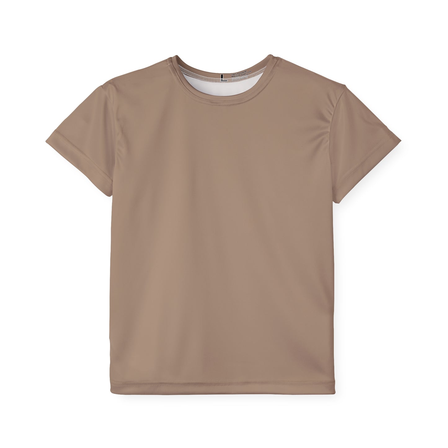 Comfort Fit Kids’ Solid Beige Tee
