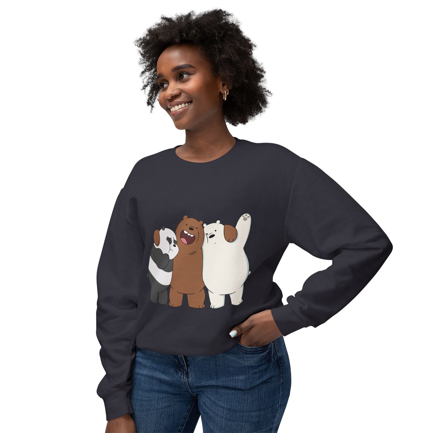 Unisex Lightweight Crewneck Sweatshirt