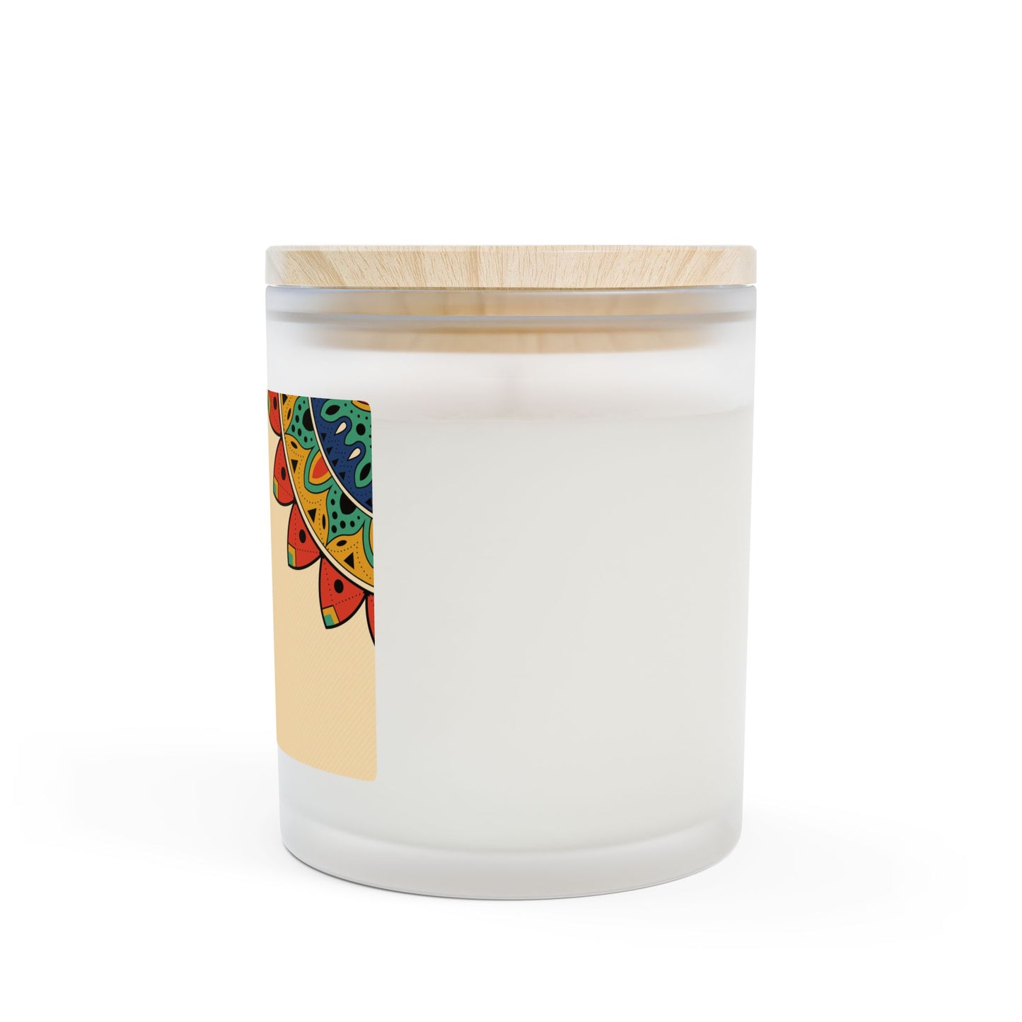 Frosted Glass Candle, 11oz