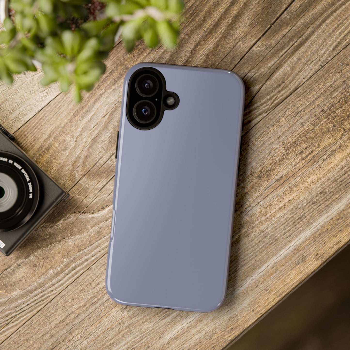 Blue phone case