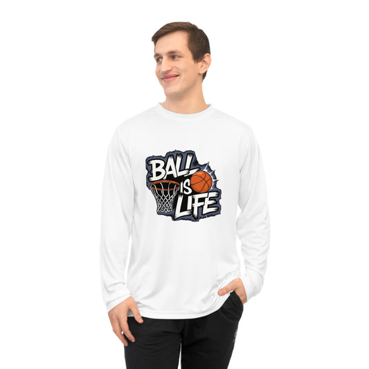 Basketball Long Sleeve Performance Shirt | Moisture-Wicking