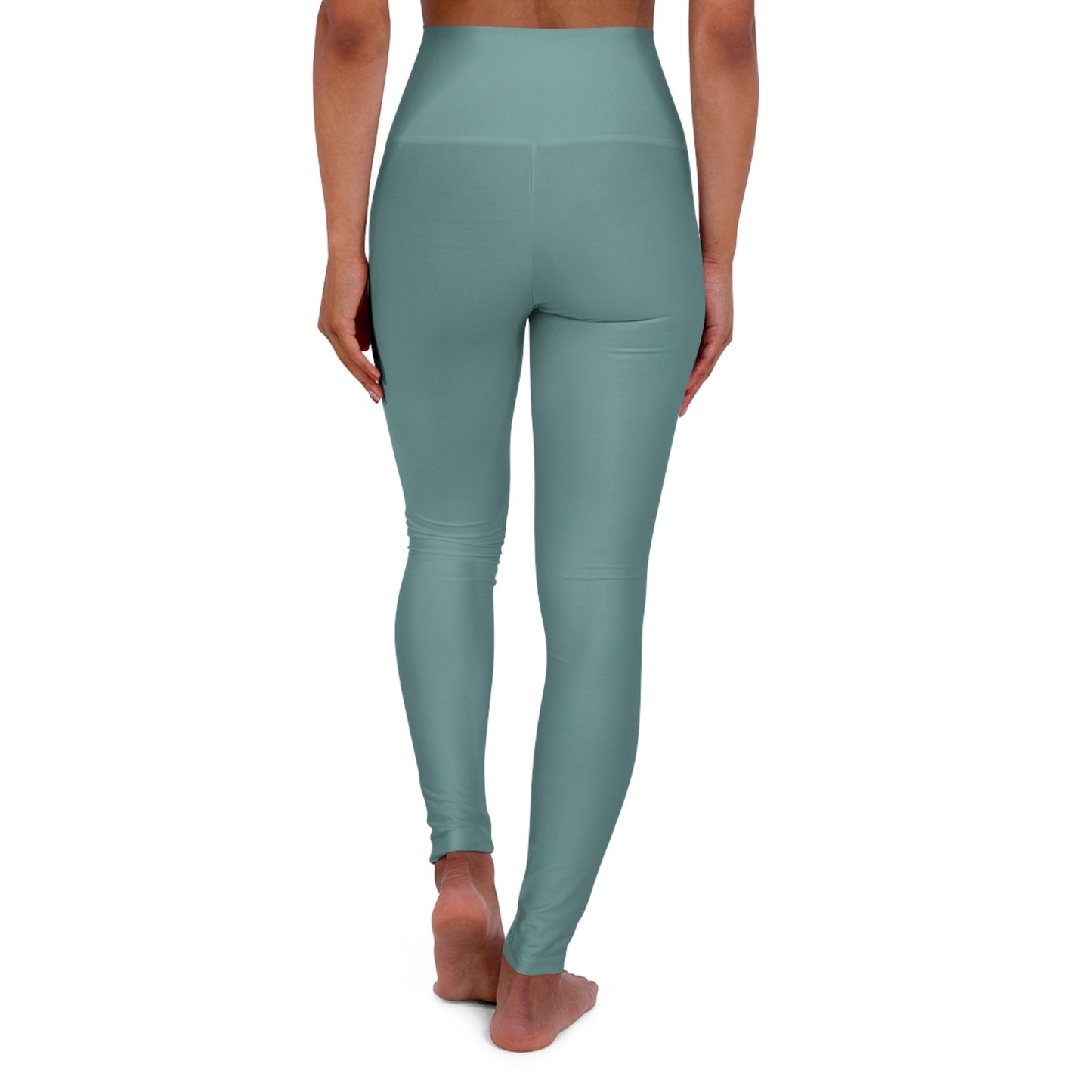 High Waisted Yoga Teal legging for women
