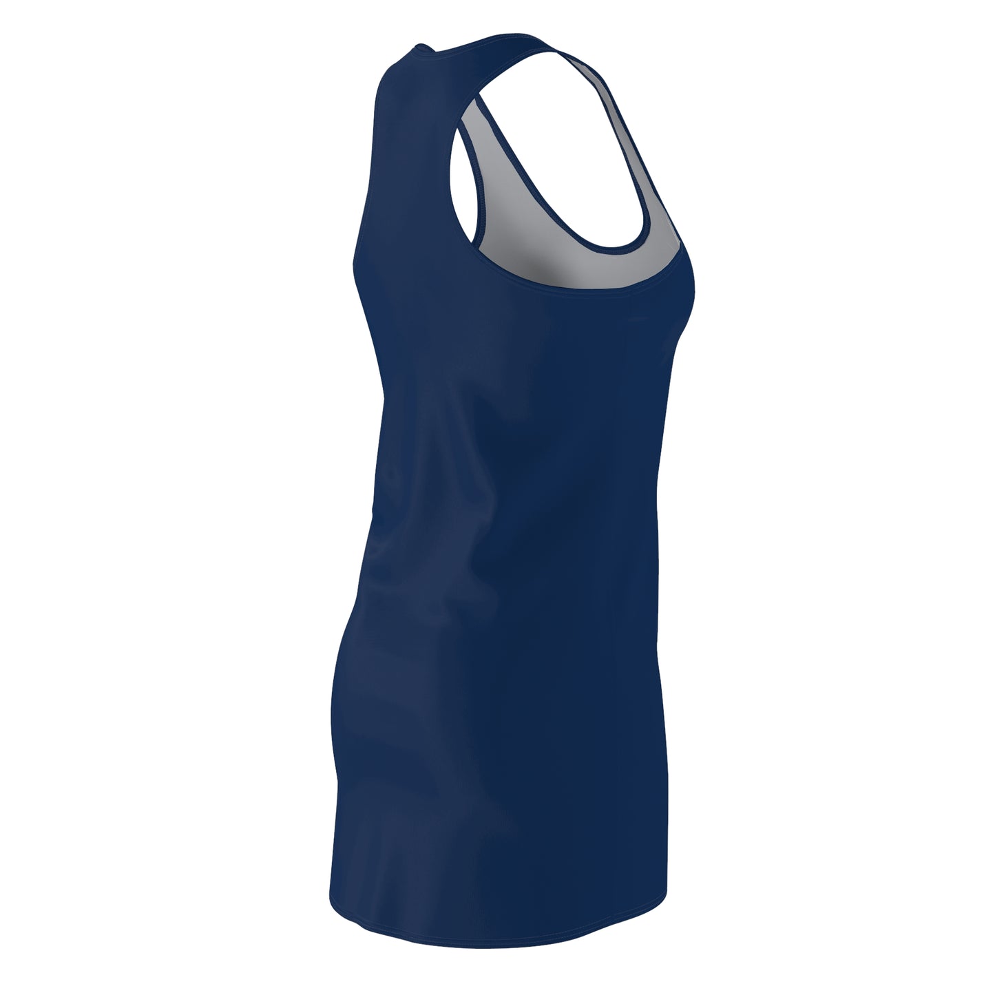 Navy Women’s Racerback Dress – Summer Casual, Beach & Vacation Outfit