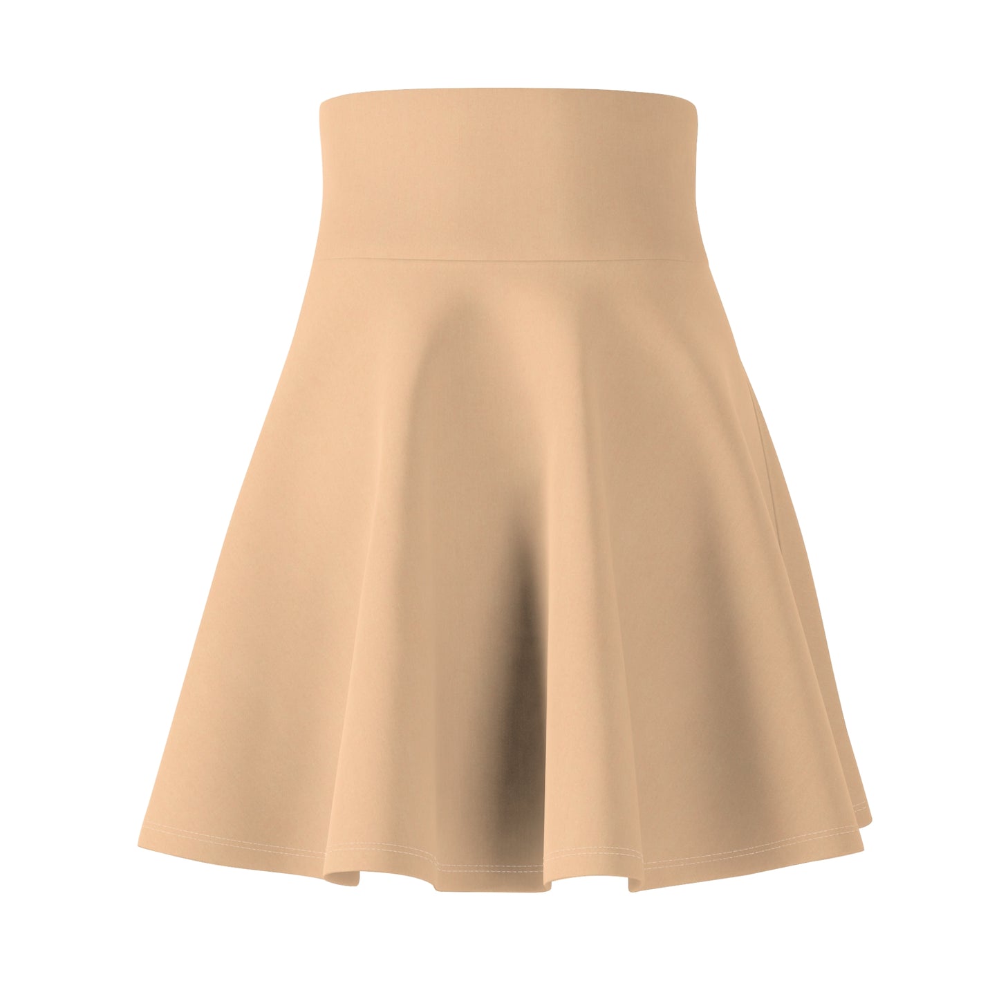 Women Skater Beige Skirt