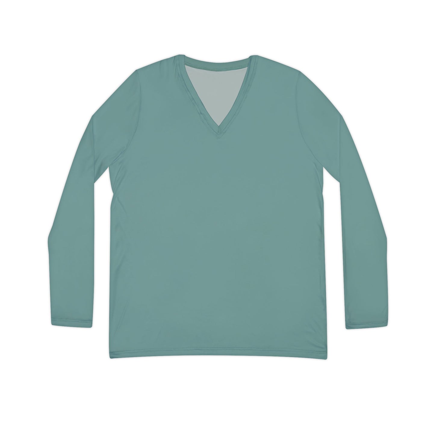 Women's Long Sleeve V-neck Shirt (AOP)