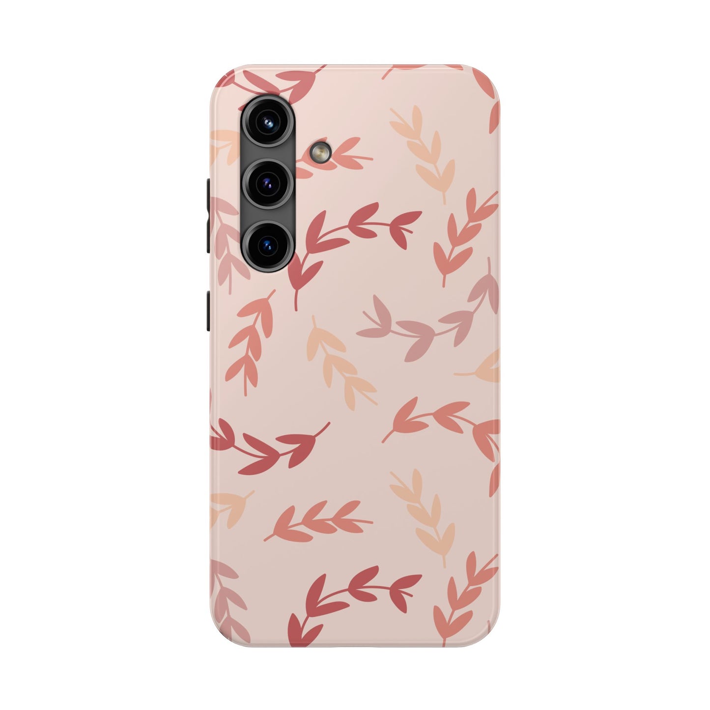 Floral Pattern light Pink Mobile Case