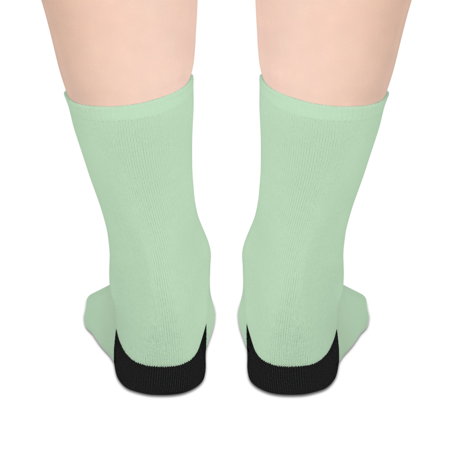 Light green Mid-length Socks