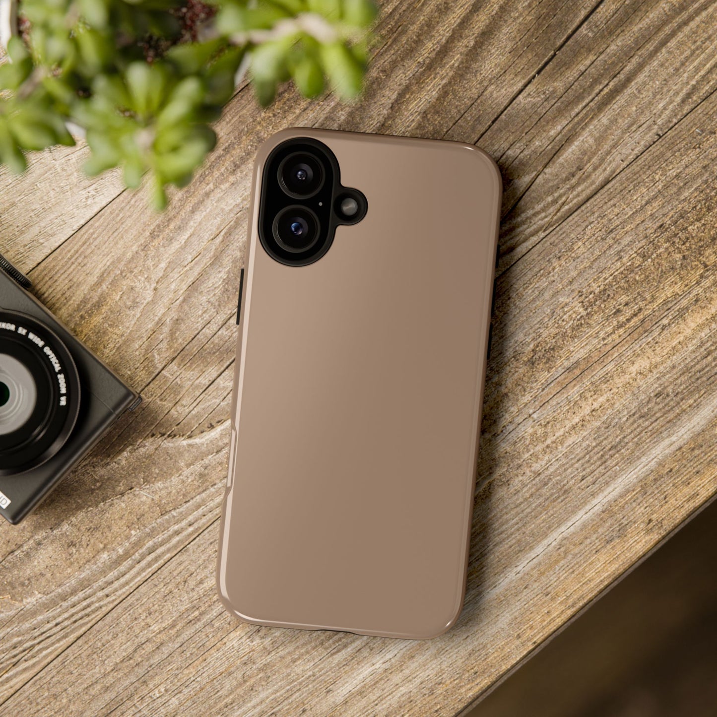 Beige Tough Phone Case