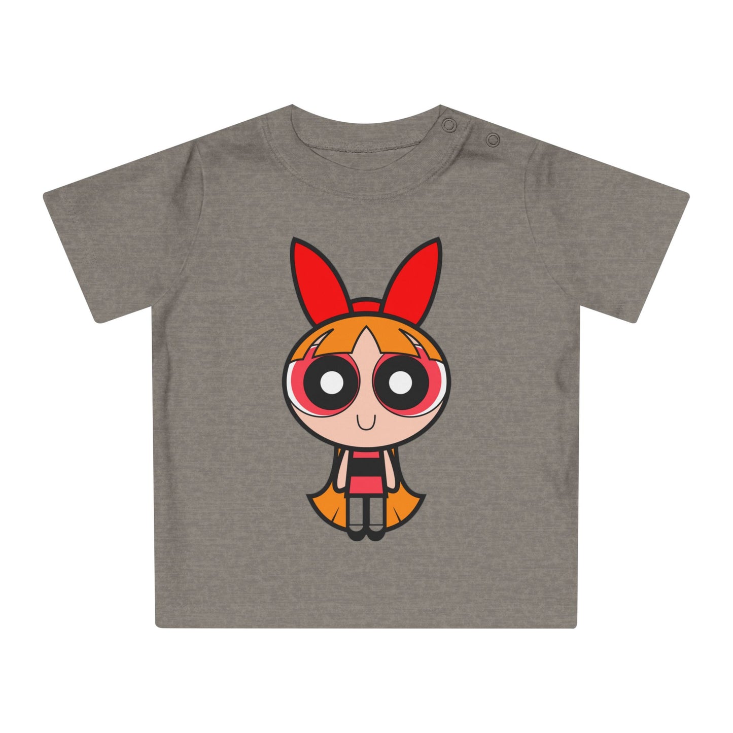 White T-shirt Cartoon Character