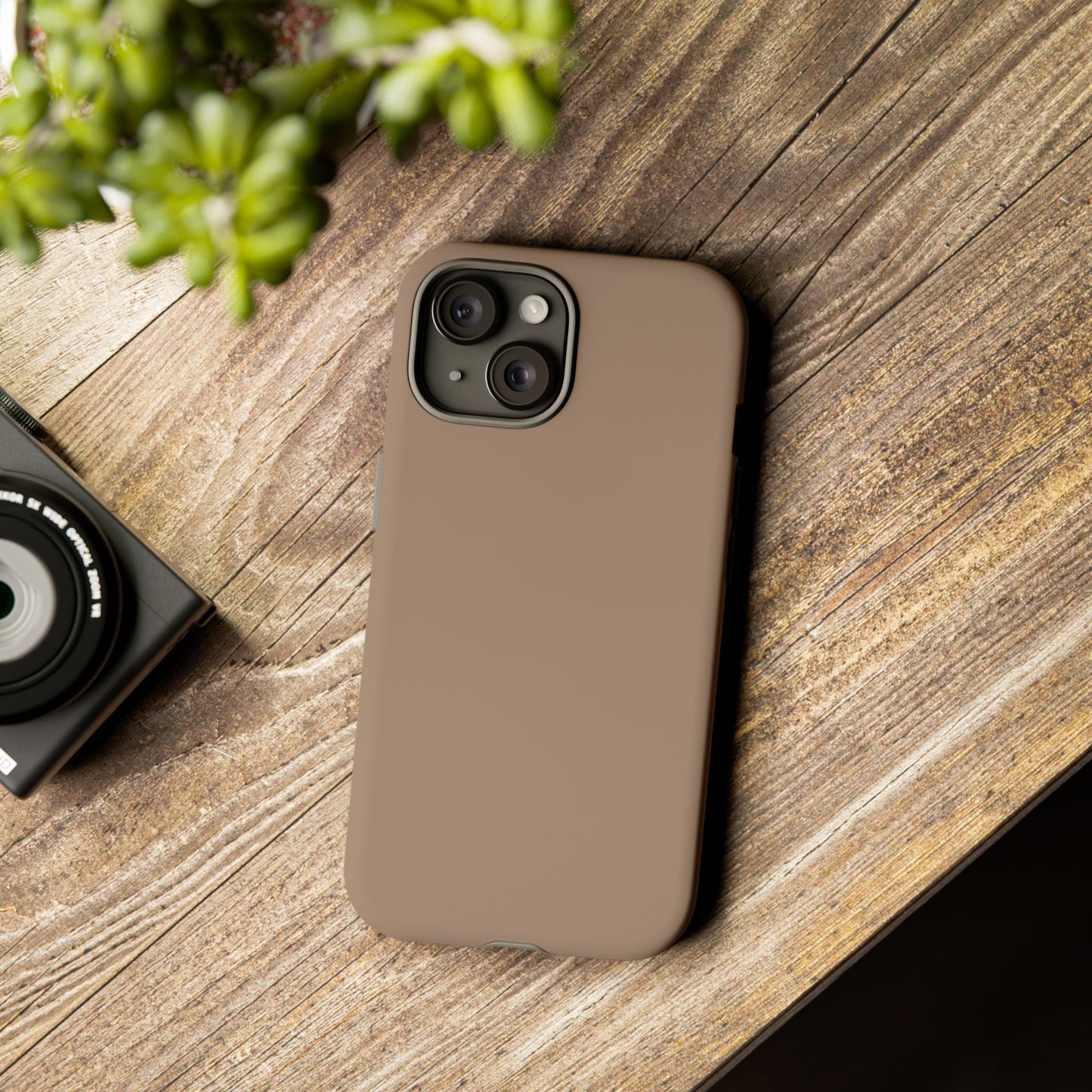 Beige Tough Phone Case