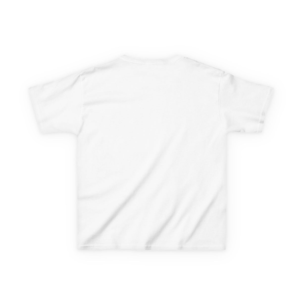 Yellow Kids Heavy Cotton t-shirt with a Cartoon Character