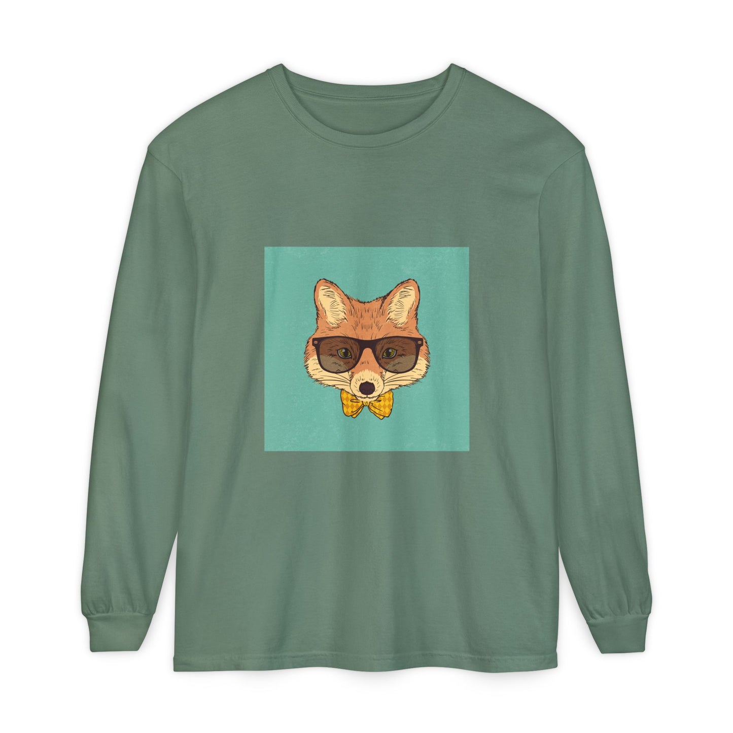 Unisex Garment-dyed Long Sleeve T-Shirt