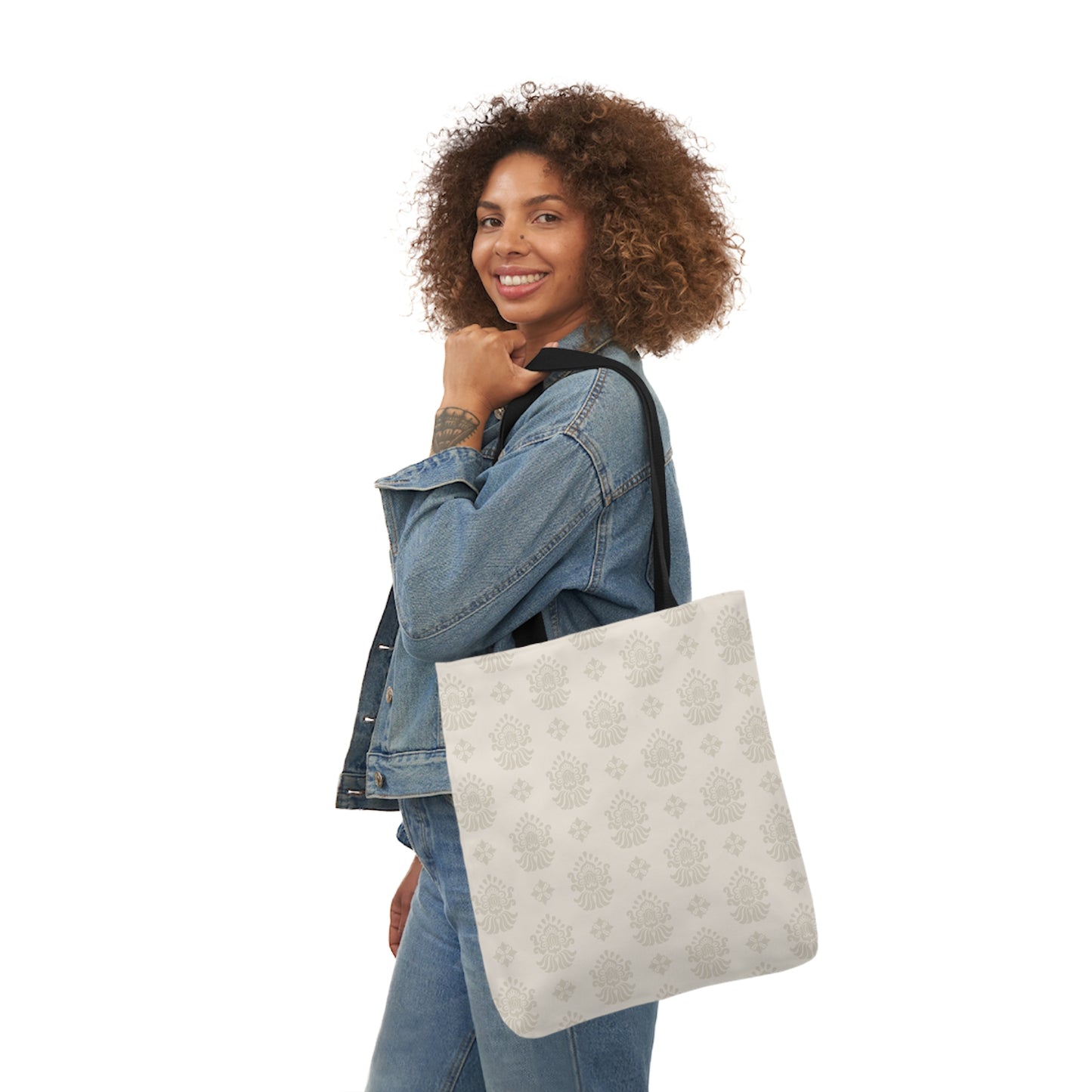 Canvas Tote Bag, 5-Color Straps