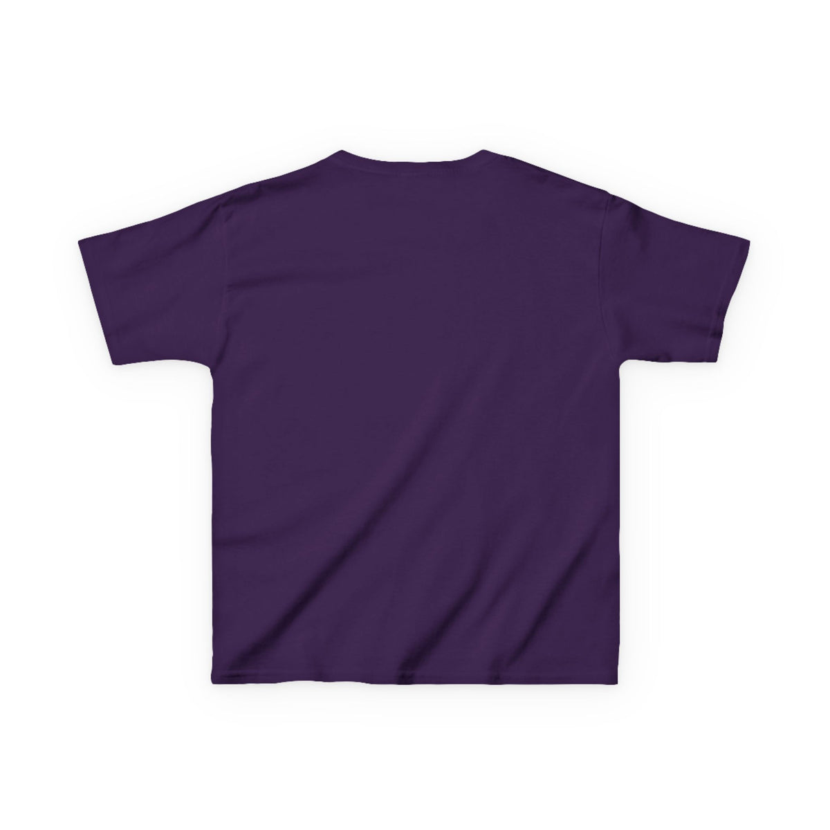 Kids Heavy Cotton Teal T-Shirt with a Graphic Design